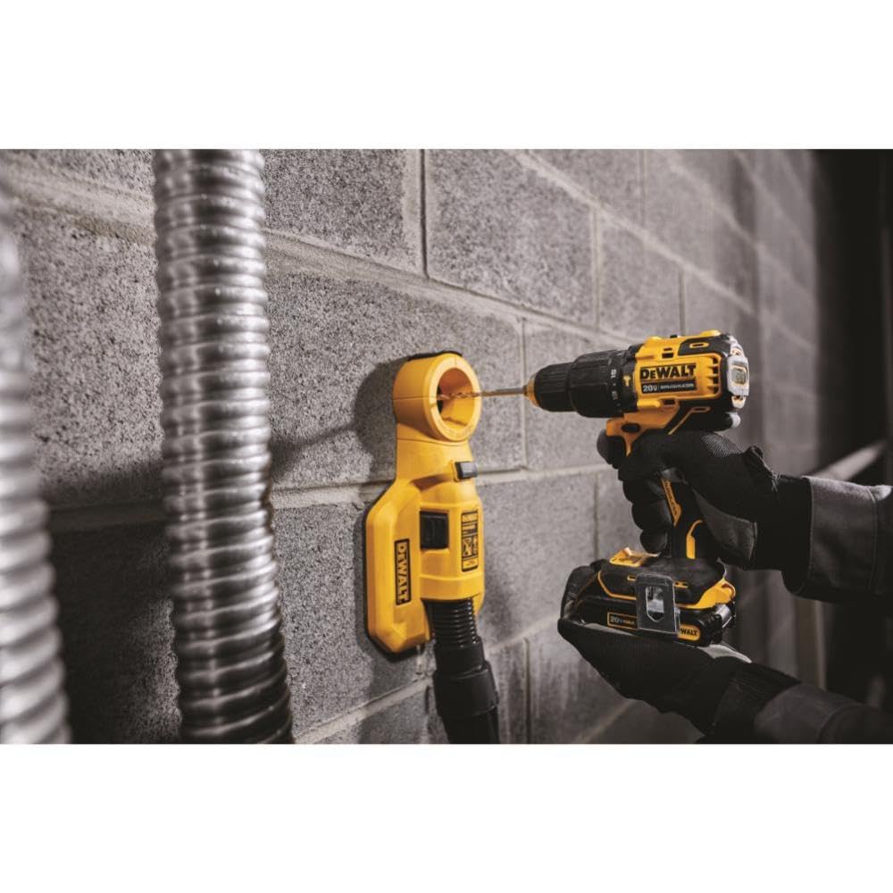 DEWALT ATOMIC 20V MAX* Hammer Drill, Cordless, Compact, 1/2-Inch, Tool Only